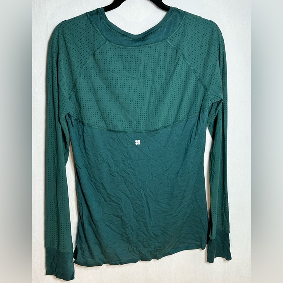 Sweaty Betty Tops - Sweaty Betty Breathe Easy long sleeve shirt green Small